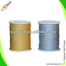 Thick Metallic Twisted Cord for Ceremony Decoration